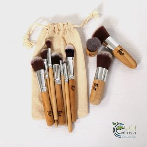 Makeup Brushes + Fabric Bag
