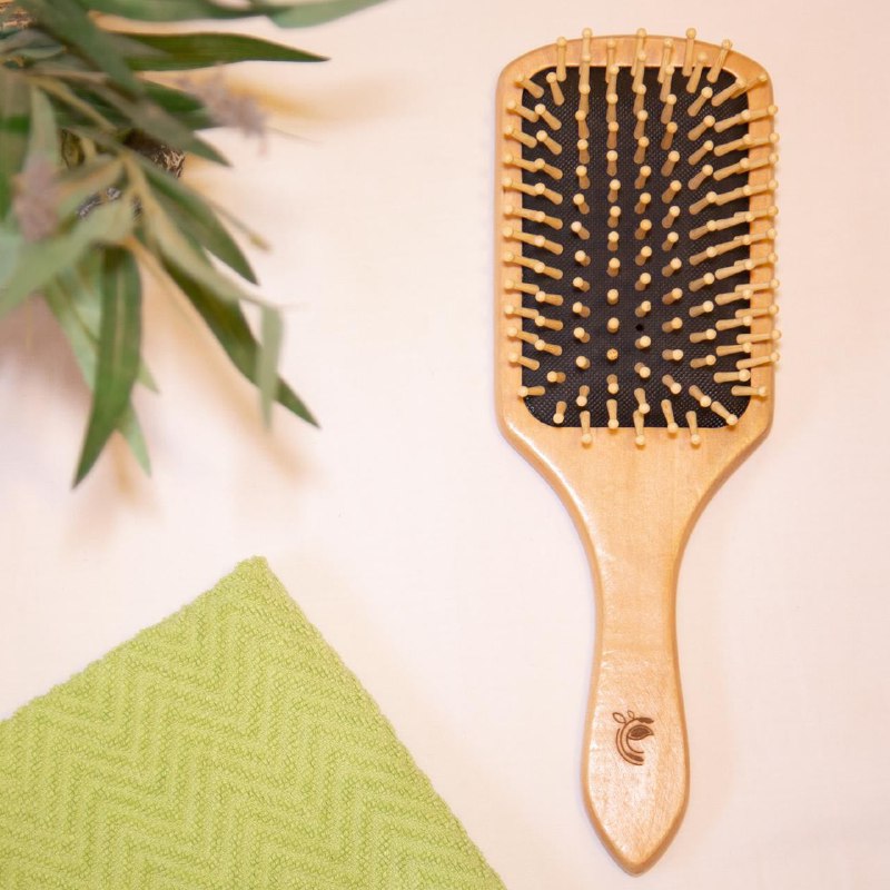 Bamboo hair brush