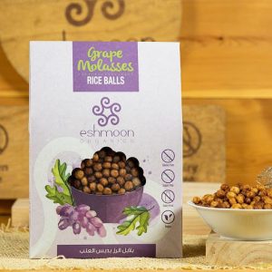 Rice balls with grapes molasses