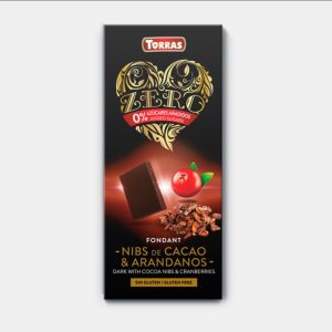 Dark Chocolate with Cocoa Nibs&Cranberries