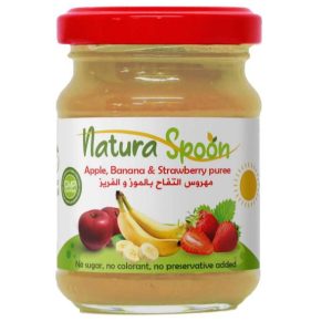 Apple, Banana & Strawberry puree