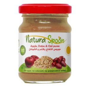 Apple, Dates & Oat puree