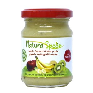 Apple banana & kiwi