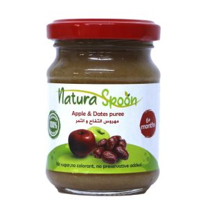 Apple & date puree