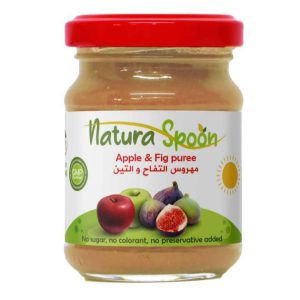 Apple & fig puree