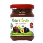 Apple & plum puree
