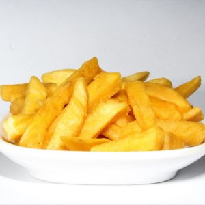 Roasted fruit chips