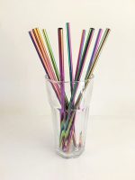 Colored Stainless Straw