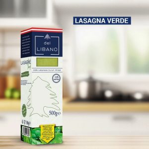 Lasagne Verdi with natural Spinach from del libano