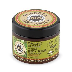 Organic baobab body scrub