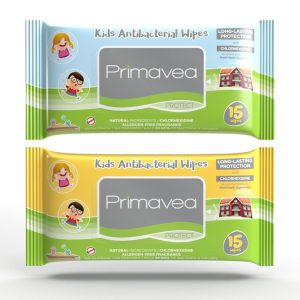 Natural Kids Antibacterial Pocket Wipes