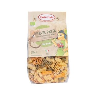Travel Pasta with Tomato and Spinach