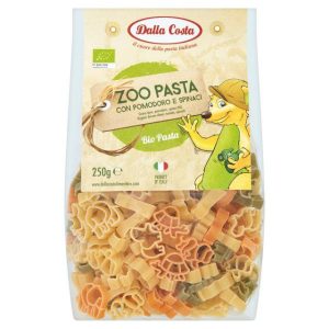 Tri-Colour Organic Zoo Pasta