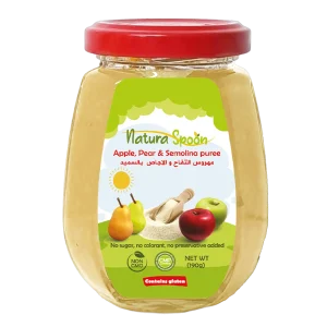 Apple, Pear & Semolina Puree