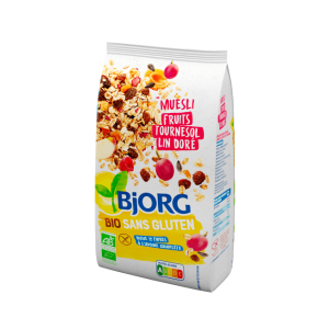 Bjorg Fruit Muesli, Sunflower and Linseeds Gluten-free Cereal