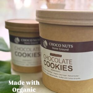 Choco Nuts Cashew & Vanilla Stuffed Chocolate Cookies